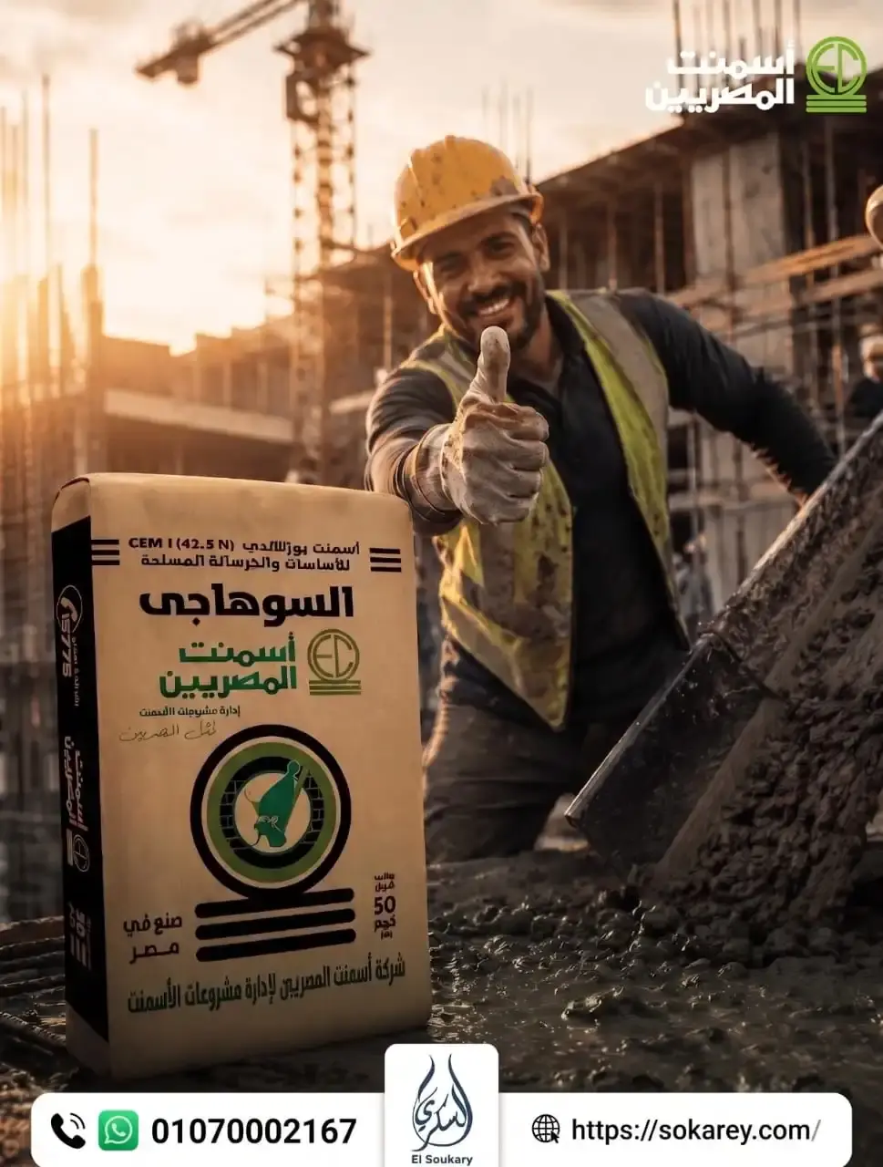 🏗️ أسمنت المصريين السوهاجي CEM I (42.5 N)